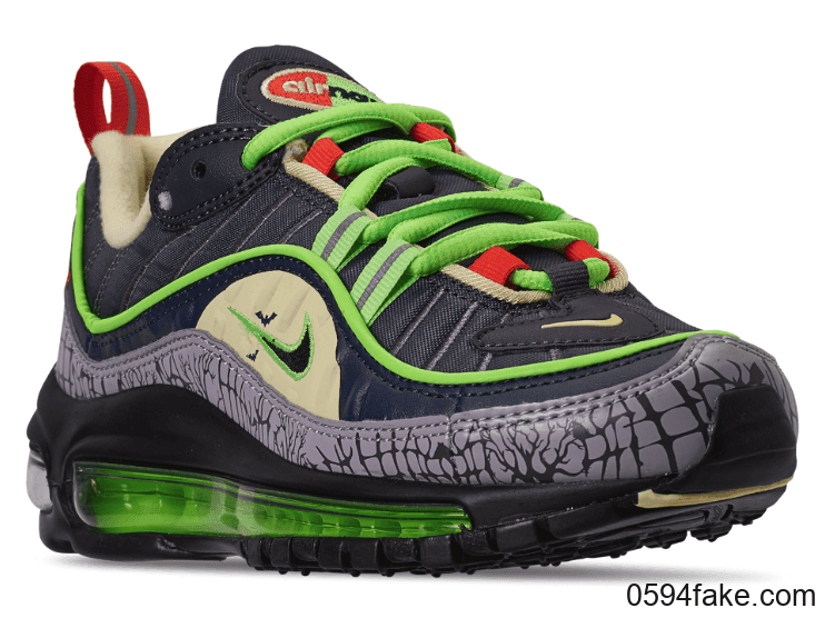 浓厚万圣节氛围!Nike Air Max 98 “Halloween”来袭! 货号:CT1171-001