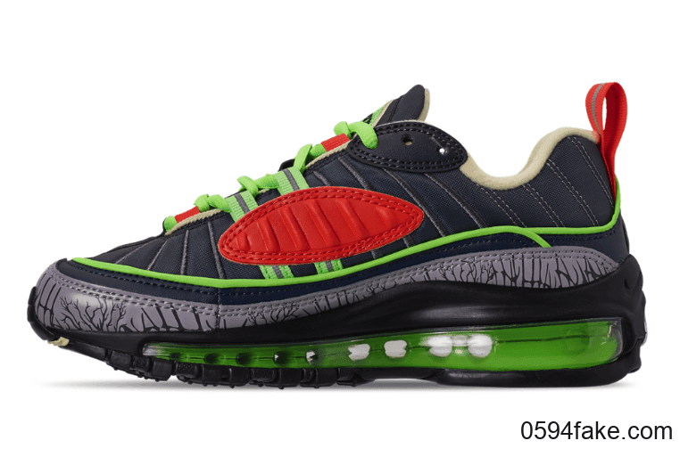 浓厚万圣节氛围!Nike Air Max 98 “Halloween”来袭! 货号:CT1171-001