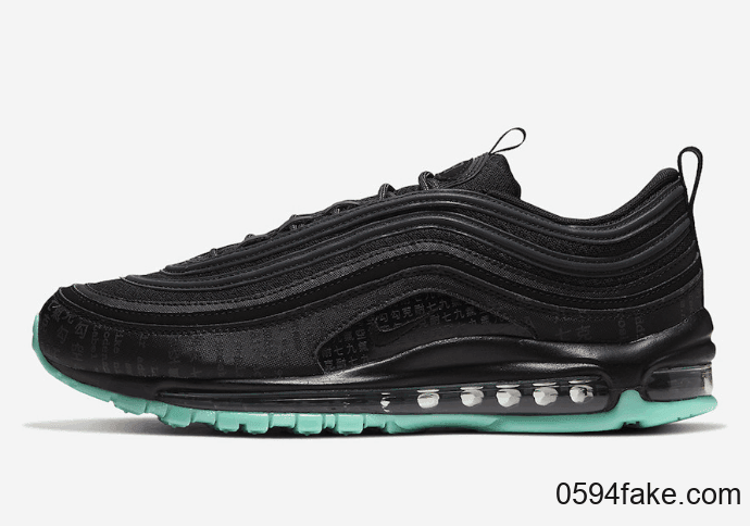 外底反光细节科幻十足!这双Nike Air Max 97有点看头! 货号:921826-017