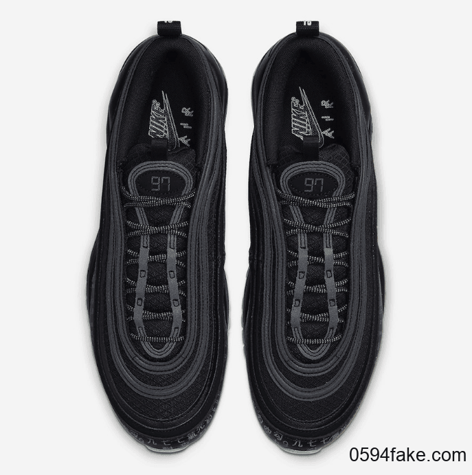 外底反光细节科幻十足!这双Nike Air Max 97有点看头! 货号:921826-017