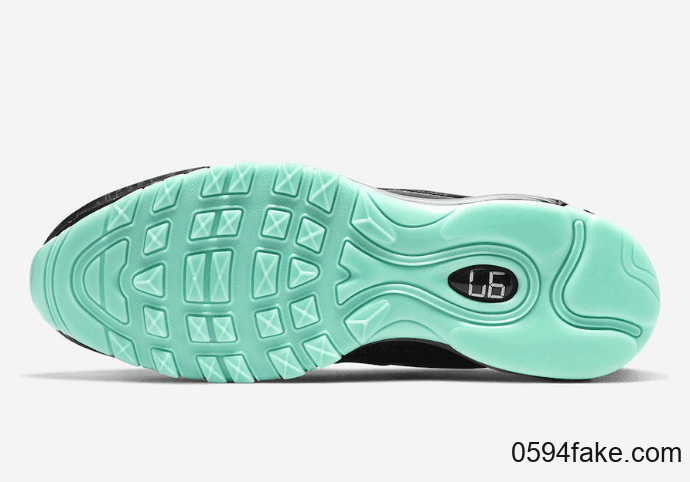外底反光细节科幻十足!这双Nike Air Max 97有点看头! 货号:921826-017