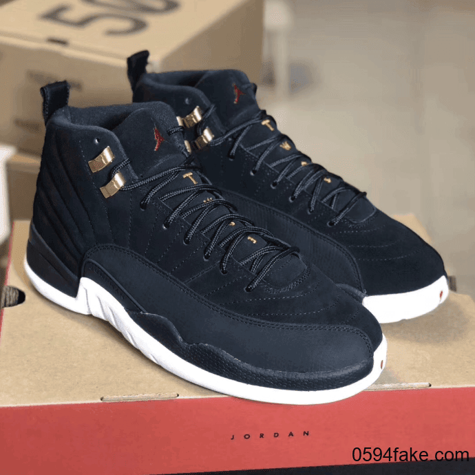 反转金扣Air Jordan 12“Reverse Taxi”释出最新实物图! 货号:130690-017