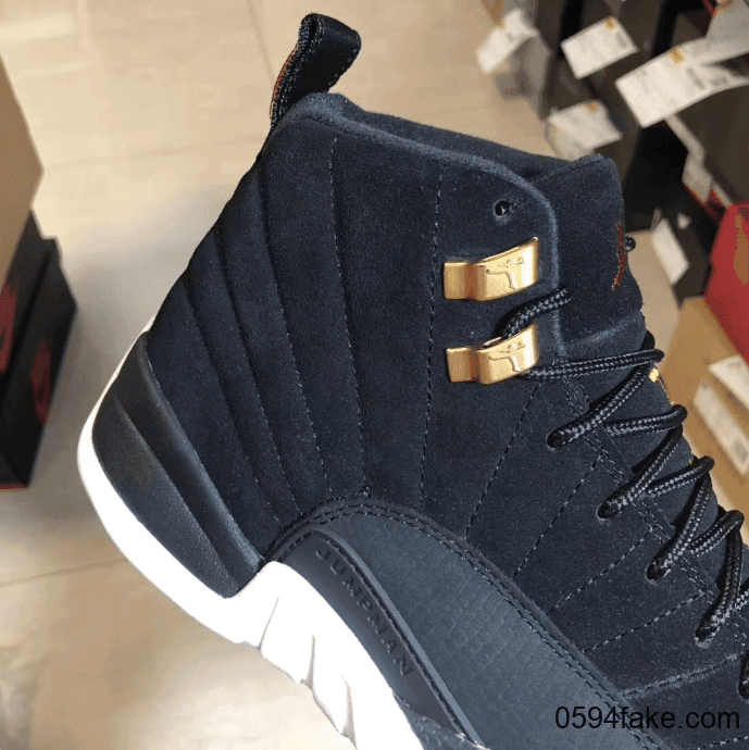 反转金扣Air Jordan 12“Reverse Taxi”释出最新实物图! 货号:130690-017