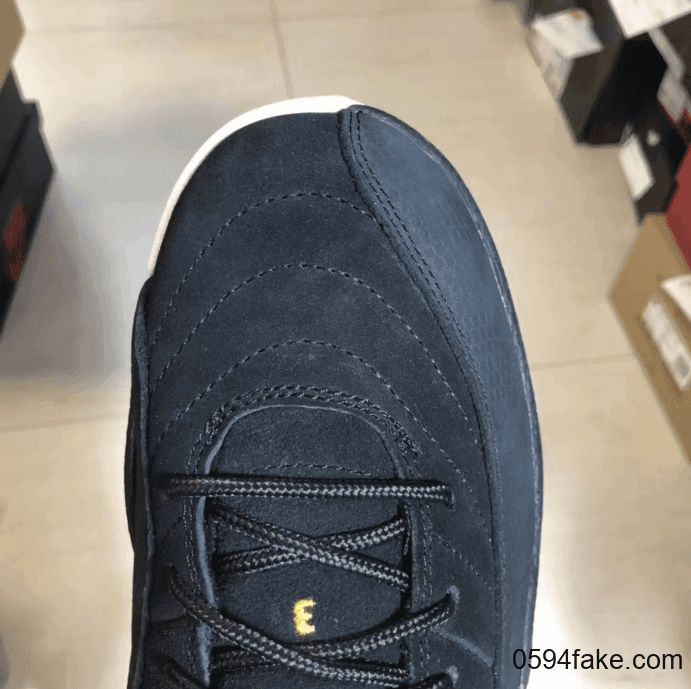 反转金扣Air Jordan 12“Reverse Taxi”释出最新实物图! 货号:130690-017