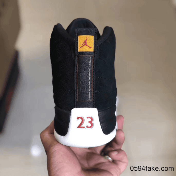 反转金扣Air Jordan 12“Reverse Taxi”释出最新实物图! 货号:130690-017