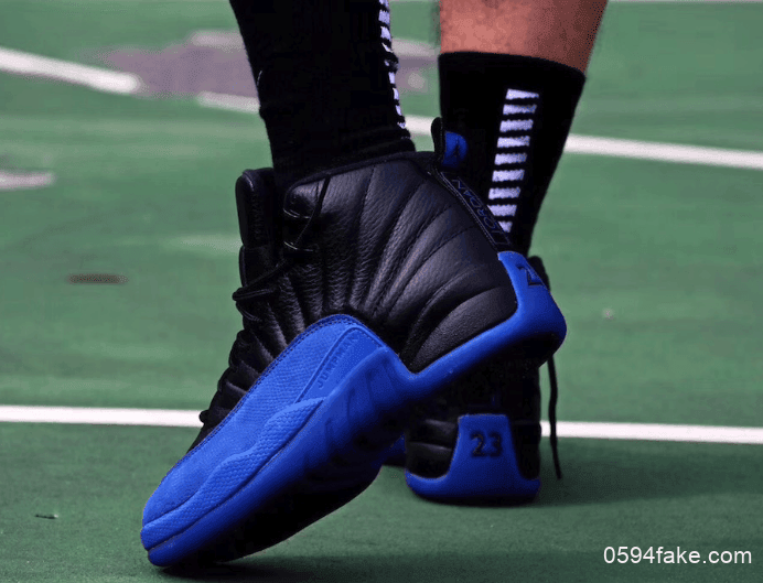 Air Jordan 12 “Game Royal”上脚图释出!好看到哭泣! 货号:130690-014