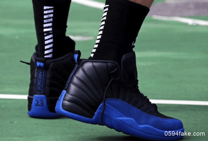 Air Jordan 12 “Game Royal”上脚图释出!好看到哭泣! 货号:130690-014