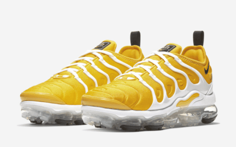 Nike Air VaporMax Plus新配色曝光!清新活力黄白配色!你打几分? 货号:CU4907-700
