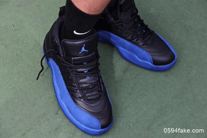 Air Jordan 12 “Game Royal”上脚图释出!好看到哭泣! 货号:130690-014