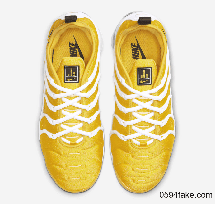 Nike Air VaporMax Plus新配色曝光!清新活力黄白配色!你打几分? 货号:CU4907-700