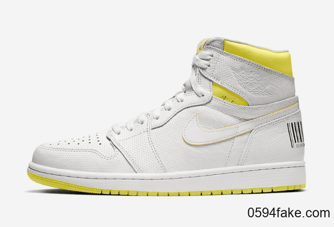 条形码Air Jordan 1 “First Class Flight”释出官图! 货号:555088-170