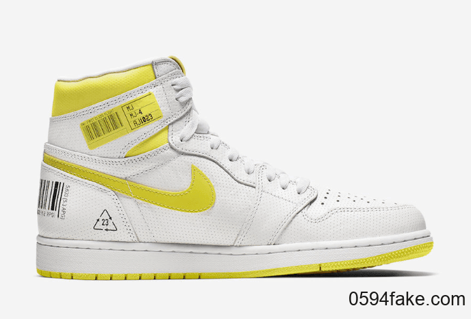 条形码Air Jordan 1 “First Class Flight”释出官图! 货号:555088-170