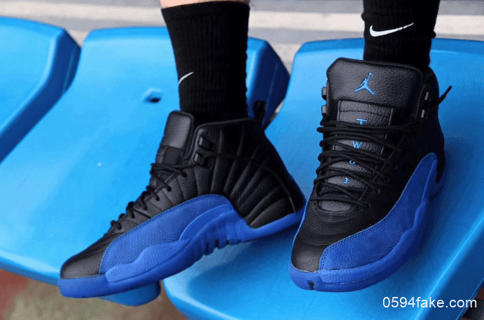 Air Jordan 12 “Game Royal”上脚图释出!好看到哭泣! 货号:130690-014