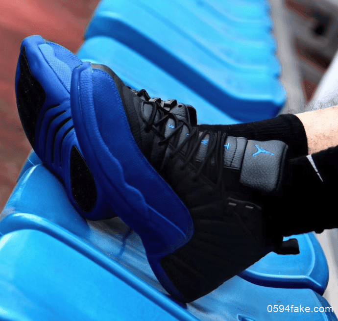 Air Jordan 12 “Game Royal”上脚图释出!好看到哭泣! 货号:130690-014
