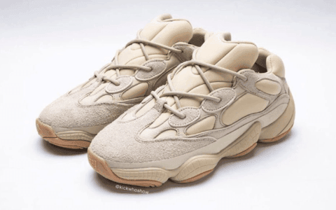 这是什么神仙配色!Yeezy 500“ Stone”释出最新实物图! 货号:FW4839
