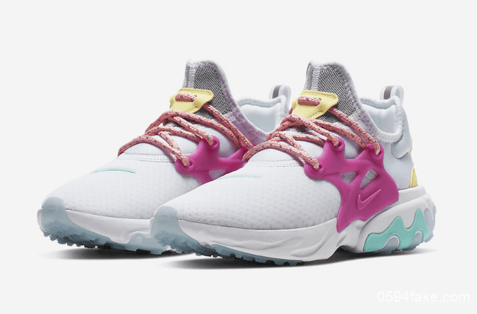 Nike React Presto全新配色现已发售!青春活力! 货号:CD9015-101