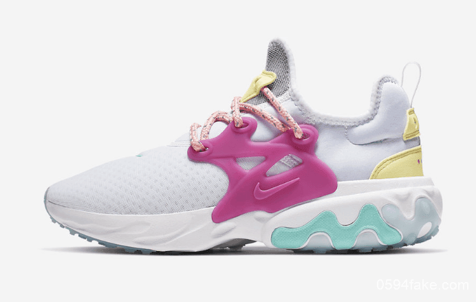 Nike React Presto全新配色现已发售!青春活力! 货号:CD9015-101