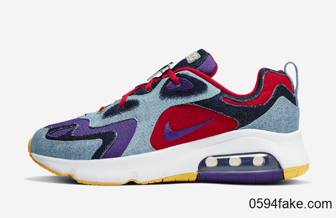 多彩配色+童趣徽章+鸳鸯设计!全新Nike Air Max 200曝光! 货号:CK5668-600