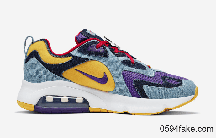 多彩配色+童趣徽章+鸳鸯设计!全新Nike Air Max 200曝光! 货号:CK5668-600