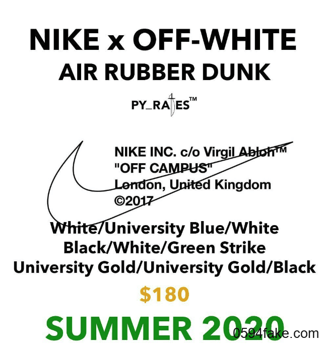 明年Nike Dunk有大动作!Off-White、CDG、Ambush三大联名!你能Hold住吗?