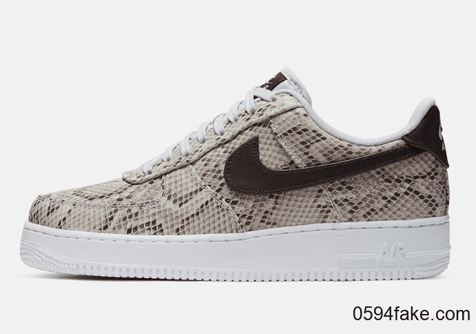 鞋面布满蛇纹!这双Air Force 1“Snakeskin”复古又狂野!