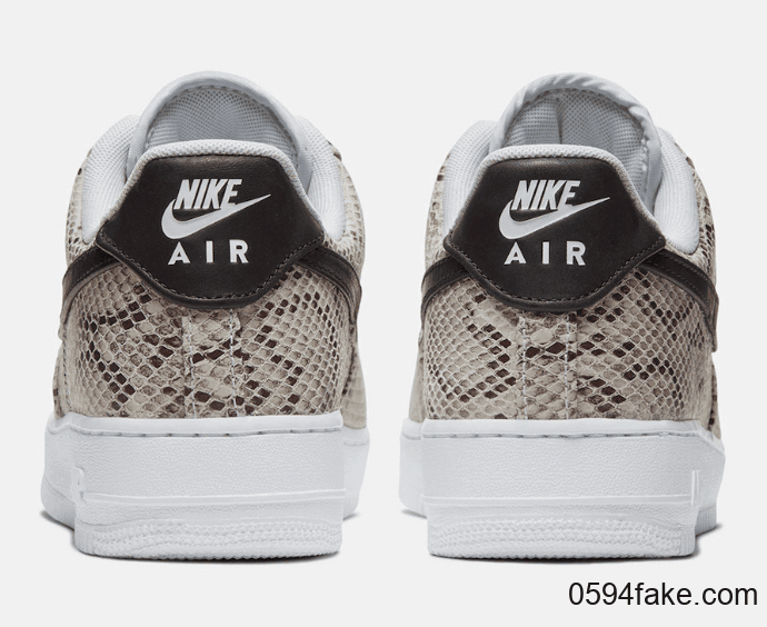 鞋面布满蛇纹!这双Air Force 1“Snakeskin”复古又狂野!