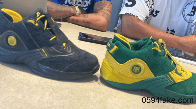 艾佛森球鞋新品曝光!还有科比亲自上脚配色!