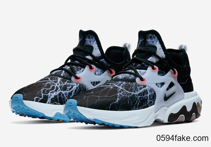 个性闪电图案加持!这双Nike React Presto你打几分? 货号:AV2605-006