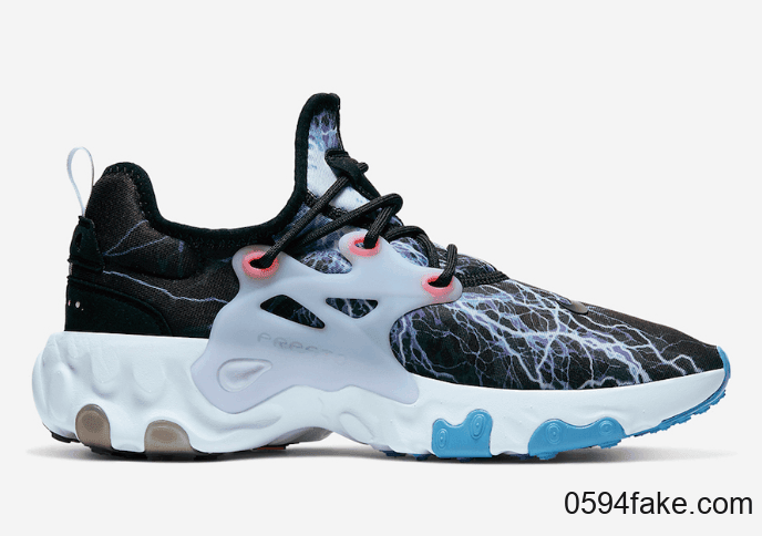 个性闪电图案加持!这双Nike React Presto你打几分? 货号:AV2605-006