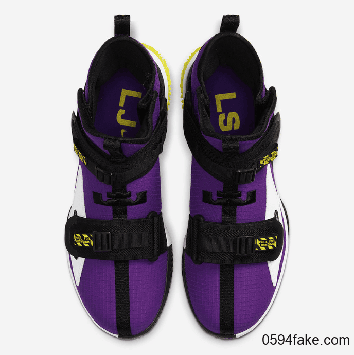熟悉的湖人配色!Nike LeBron Soldier 13“ Voltage Purple”将于10月1日发售! 货号:AR4225-500