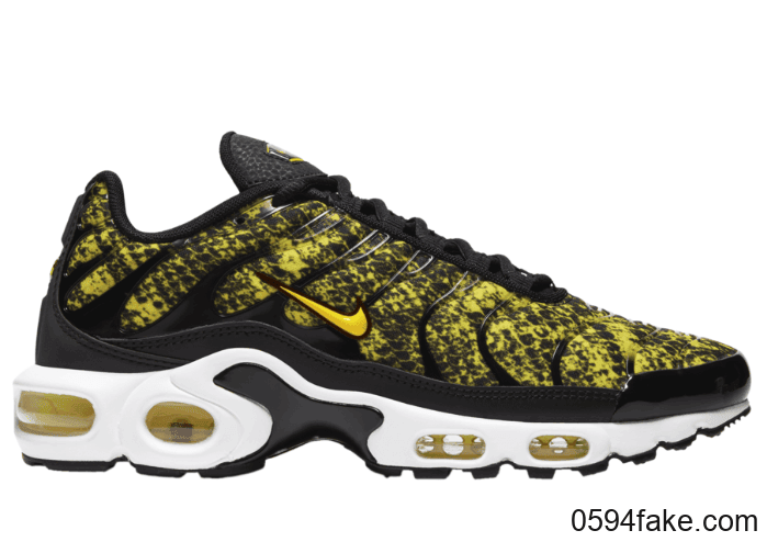 狂野黑黄蛇纹!这双Nike Air Max Plus“ Yellow Snakeskin”你能hod住吗? 货号:CT1555-001