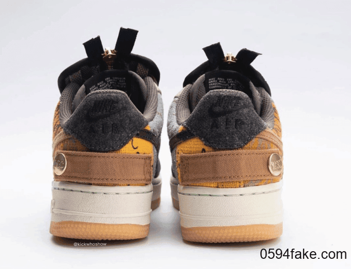 将拼接玩到极致!全新Travis Scott x Nike Air Force 1 Low将于11月发售! 货号:CN2405-900