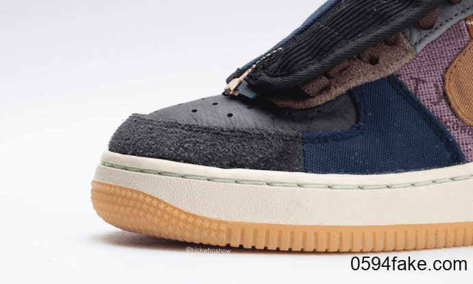 将拼接玩到极致!全新Travis Scott x Nike Air Force 1 Low将于11月发售! 货号:CN2405-900