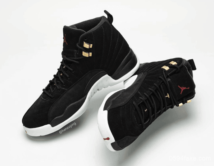 Air Jordan 12“Reverse Taxi”更多实物图释出! 货号:130690-017