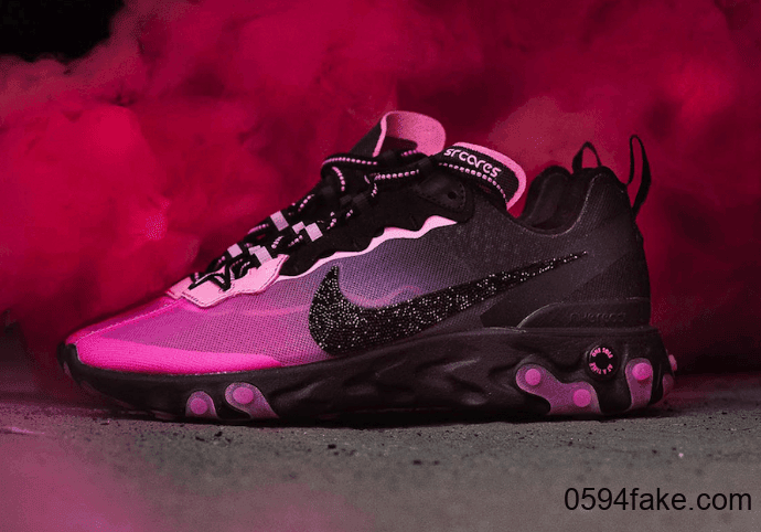 乳腺癌系列限定!Sneaker Room x Nike React Element 87系列明日发售!
