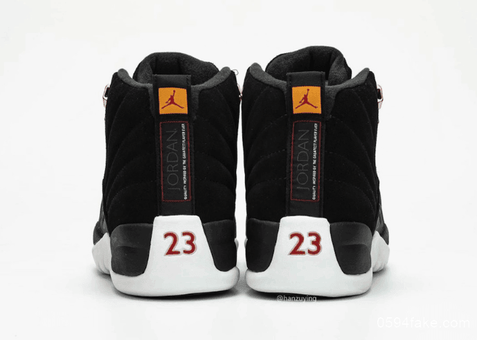 Air Jordan 12“Reverse Taxi”更多实物图释出! 货号:130690-017