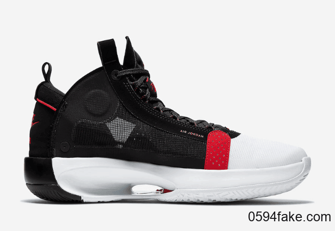 经典黑红配色!Air Jordan 34“ Bred”将于10月10日发售! 货号:AR3240-100