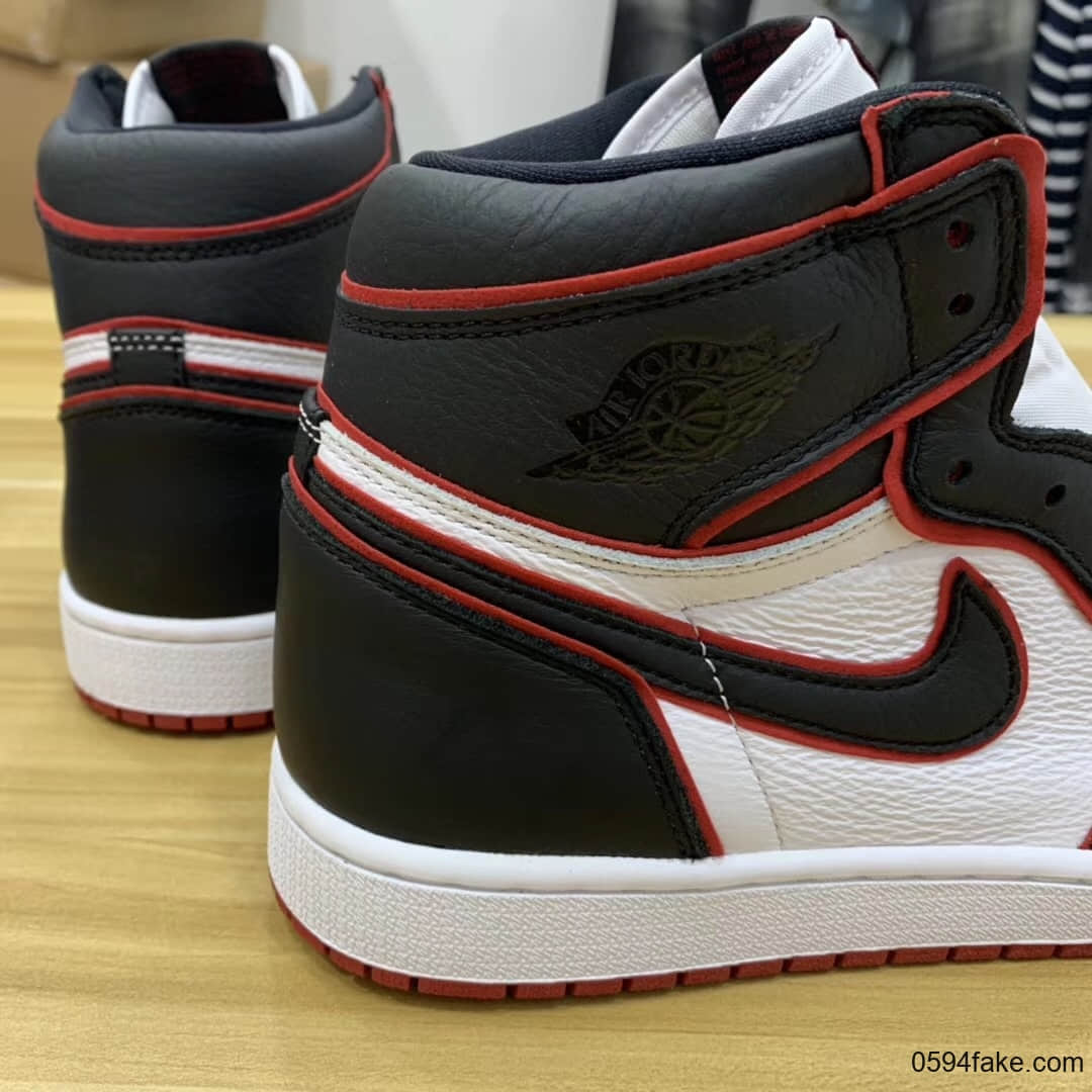 Air Jordan 1 High OG “Who Said Man Was Not Meant To Fly”最新实物图释出!黑五发售! 货号:555088-062