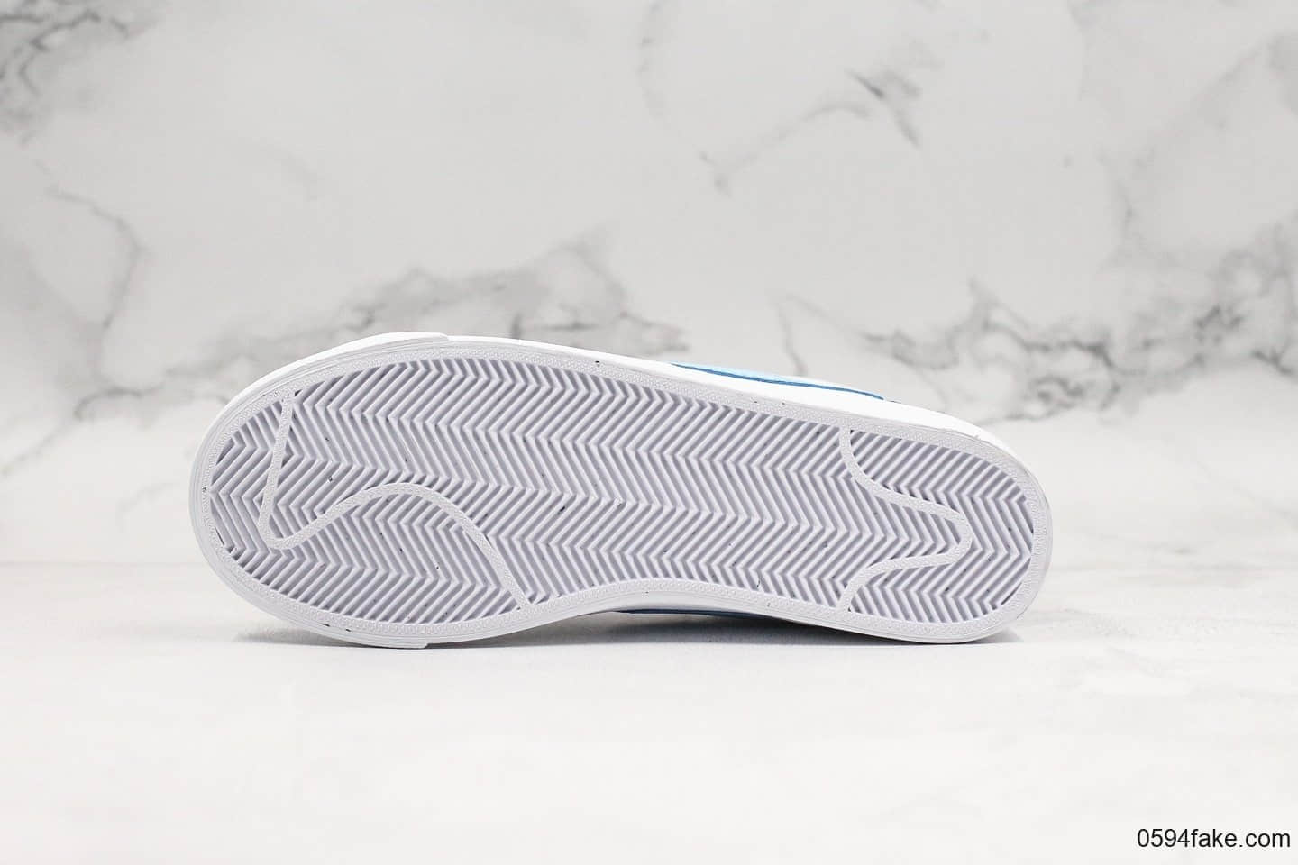 耐克Nike Blazer Mid Vintage Suede开拓者中帮板鞋橙蓝真标优质原楦开发版型无色差皮革材质 货号:AV9376-604