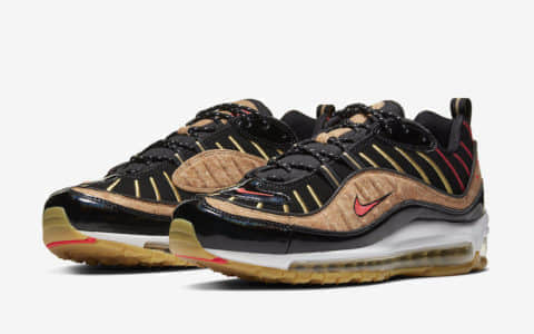 融入软木材质!这双Nike Air Max 98你打几分? 货号:CT1173-001
