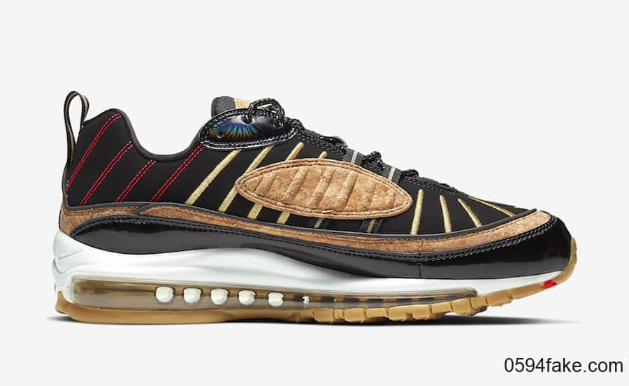 融入软木材质!这双Nike Air Max 98你打几分? 货号:CT1173-001