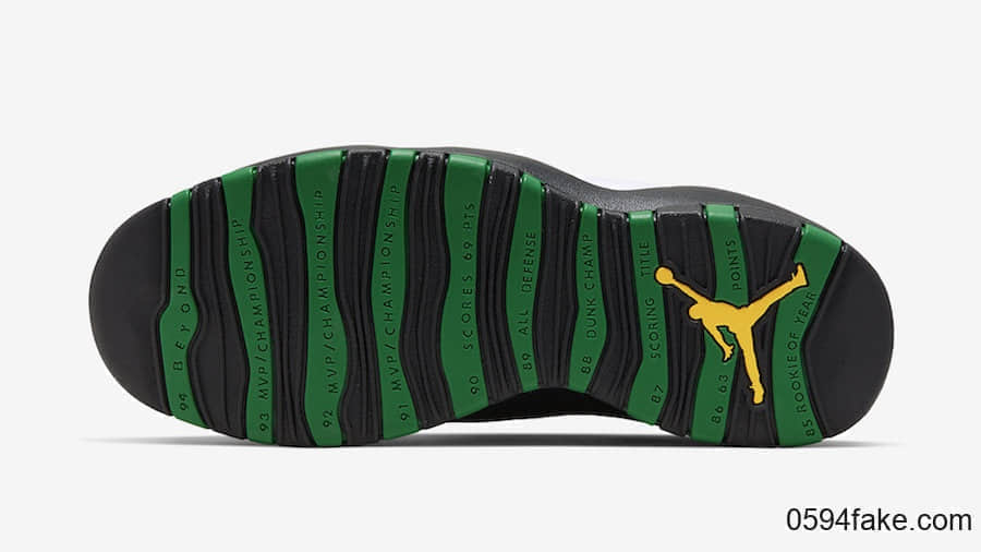 Air Jordan 10“ Seattle”释出官图!还有4天发售! 货号:310805-137