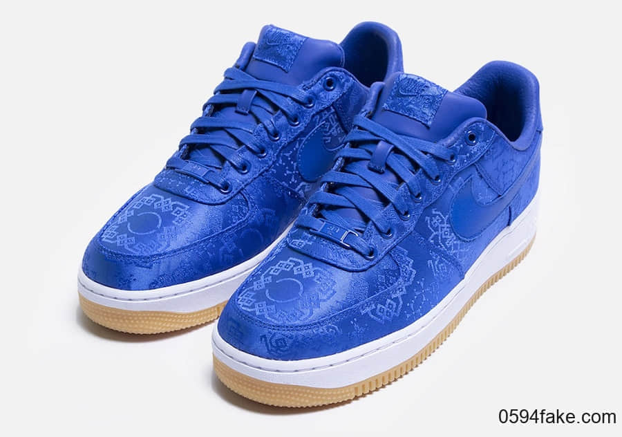 蓝丝绸 CLOT x Nike Air Force 1敲定发售日期!千万不要记错! 货号:CJ5290-400