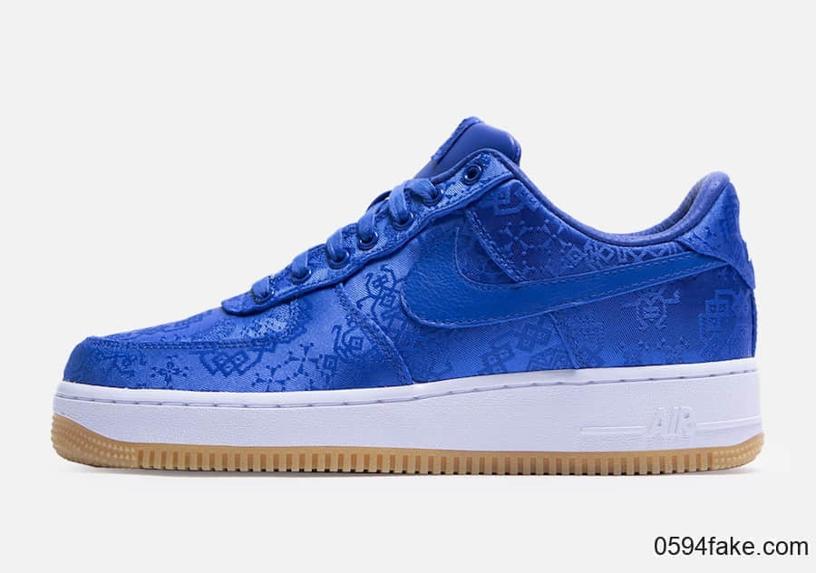 蓝丝绸 CLOT x Nike Air Force 1敲定发售日期!千万不要记错! 货号:CJ5290-400