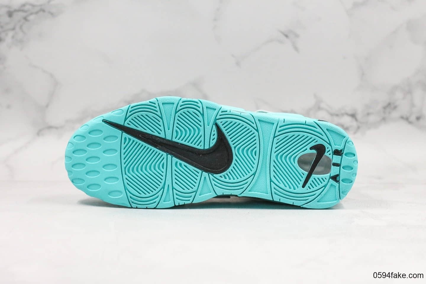 耐克Nike Air More Uptempo ’96 OG 皮蓬大R休闲运动鞋蒂芙尼绿纯原带半码原楦原档案开发版型原盒原标 货号：CN8118-400