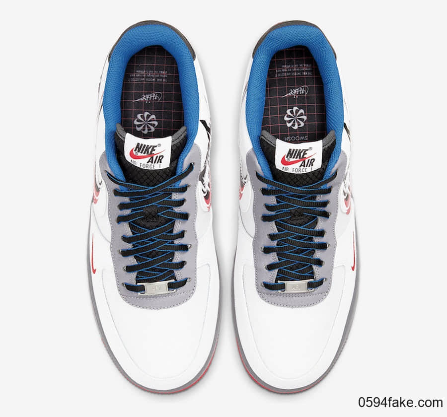 光是钩子就够你看了！这双Nike Air Force 1“ Script Swoosh”你打几分？ 货号：CT1620-100