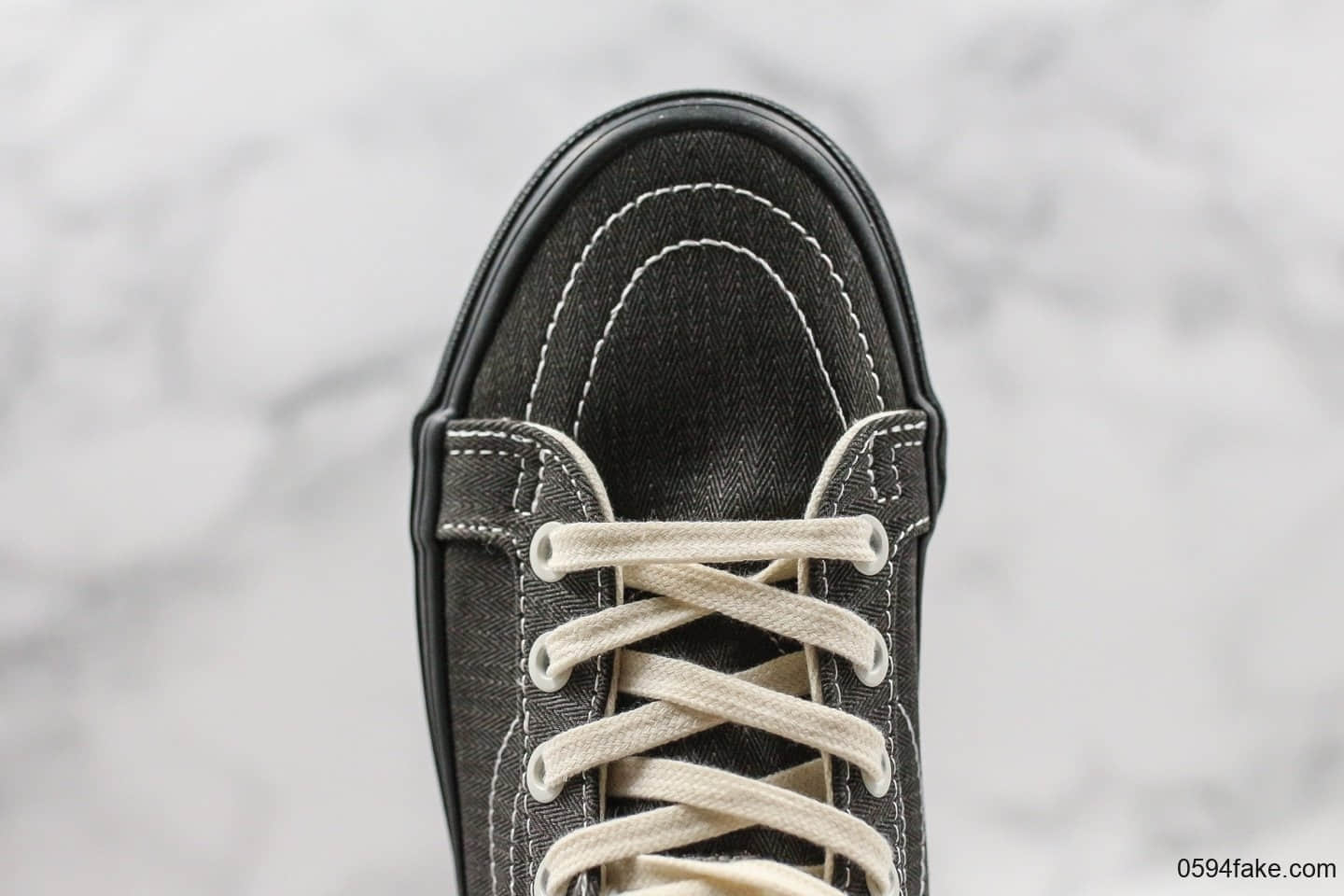 万斯Vans Vault OG SK8-Hi LX高端支线休闲板鞋高帮帆布鞋黑武士公司级广东原厂硫化1:1