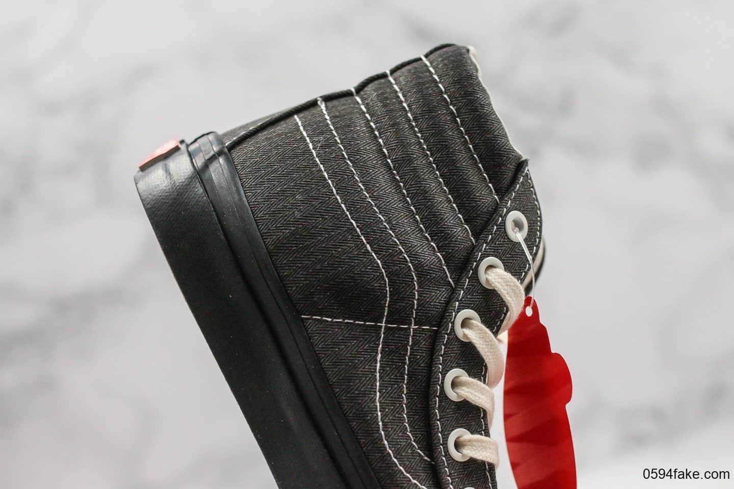 万斯Vans Vault OG SK8-Hi LX高端支线休闲板鞋高帮帆布鞋黑武士公司级广东原厂硫化1:1