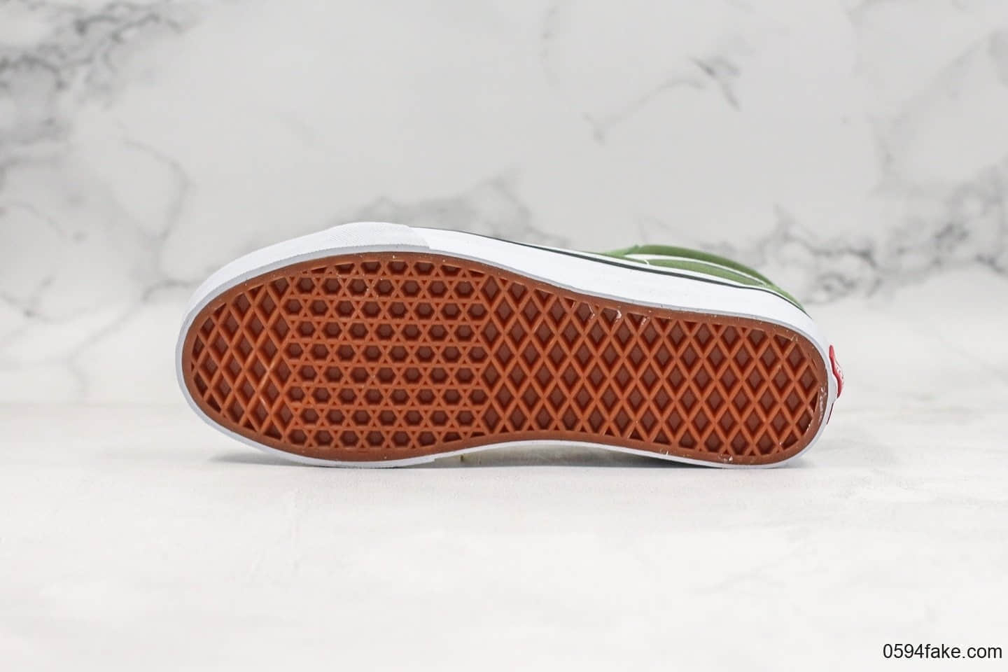 万斯中帮板鞋麂皮翻毛拼接男女休闲鞋芥末绿公司级带半码小红书ins爆款原厂硫化工艺