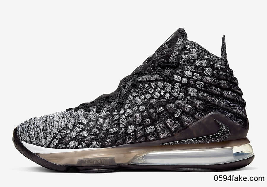 Nike LeBron 17黑白配色释出官图!后天发售!不要错过! 货号:BQ3177-002